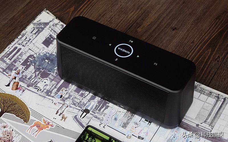 蓝牙音箱时钟闹钟,蓝牙音箱时钟夜灯语音唤醒一体