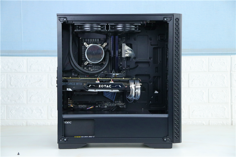 九州风神冰堡垒青春版水冷,九州风神玄冰55机箱配风扇