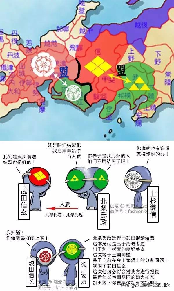 日本战国时代织田信长传奇,日本战国三杰为什么没有武田信玄