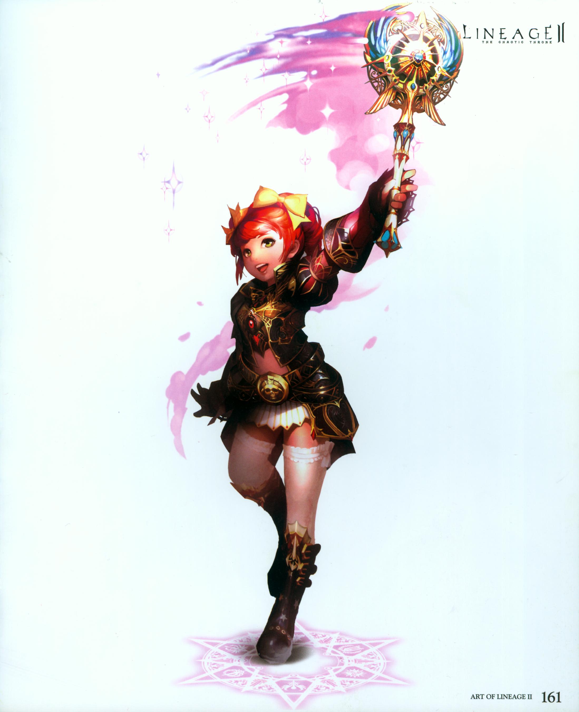 你曾经玩过「天堂2」这个游戏吗？来一起欣赏原画