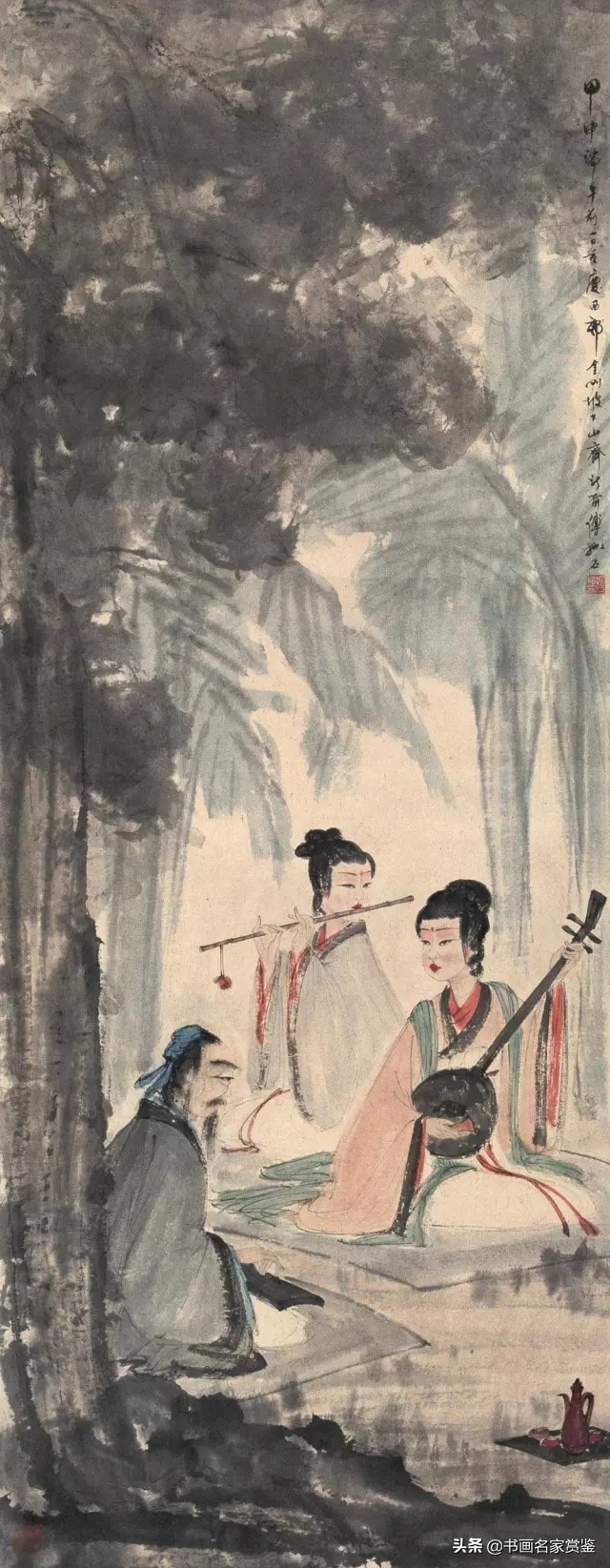 傅抱石的十大绘画长卷,中国画画家傅抱石代表作