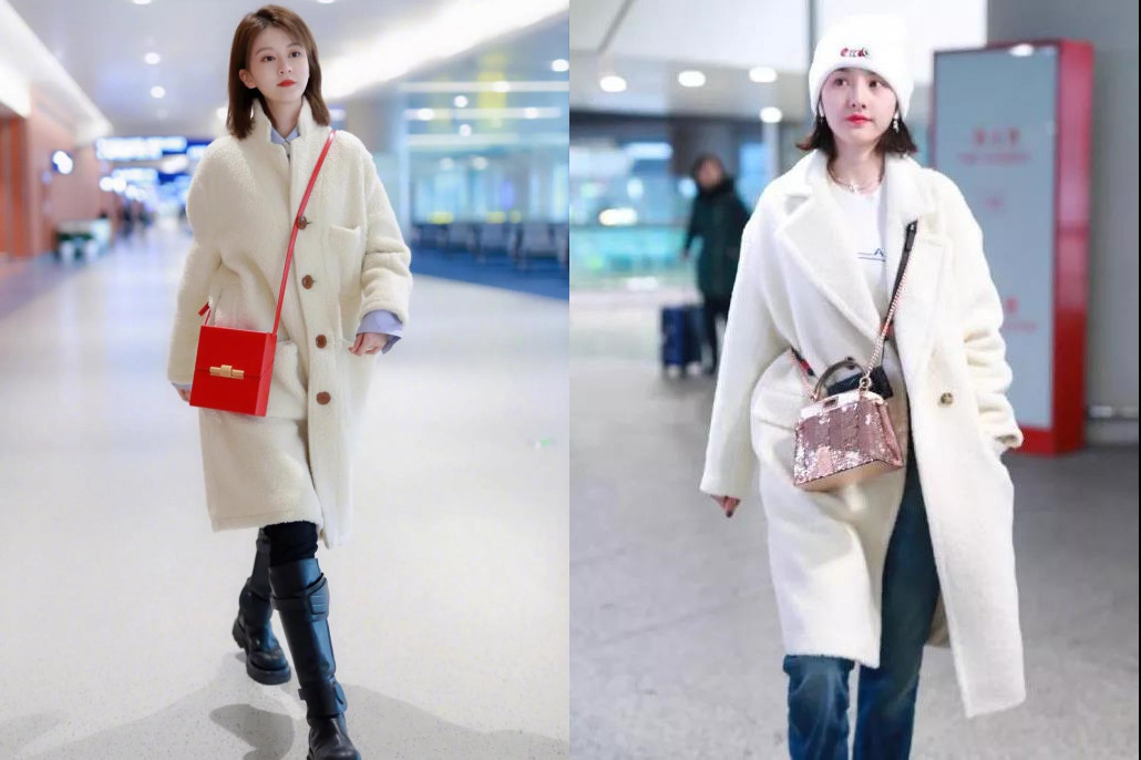 白色秋冬高级感穿搭,高级感白色秋冬穿搭