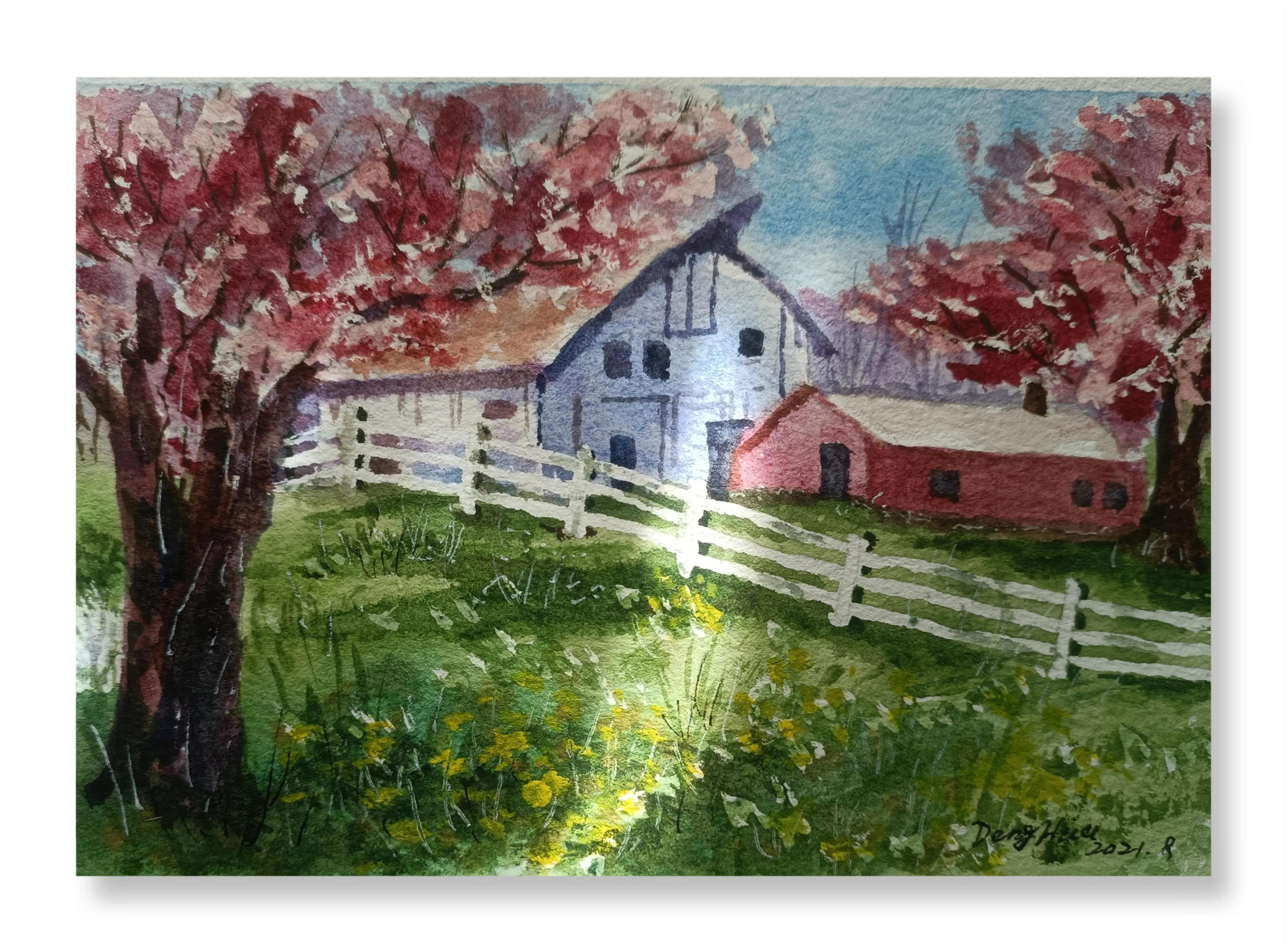 画吧画友作品欣赏,幸福原创画作品