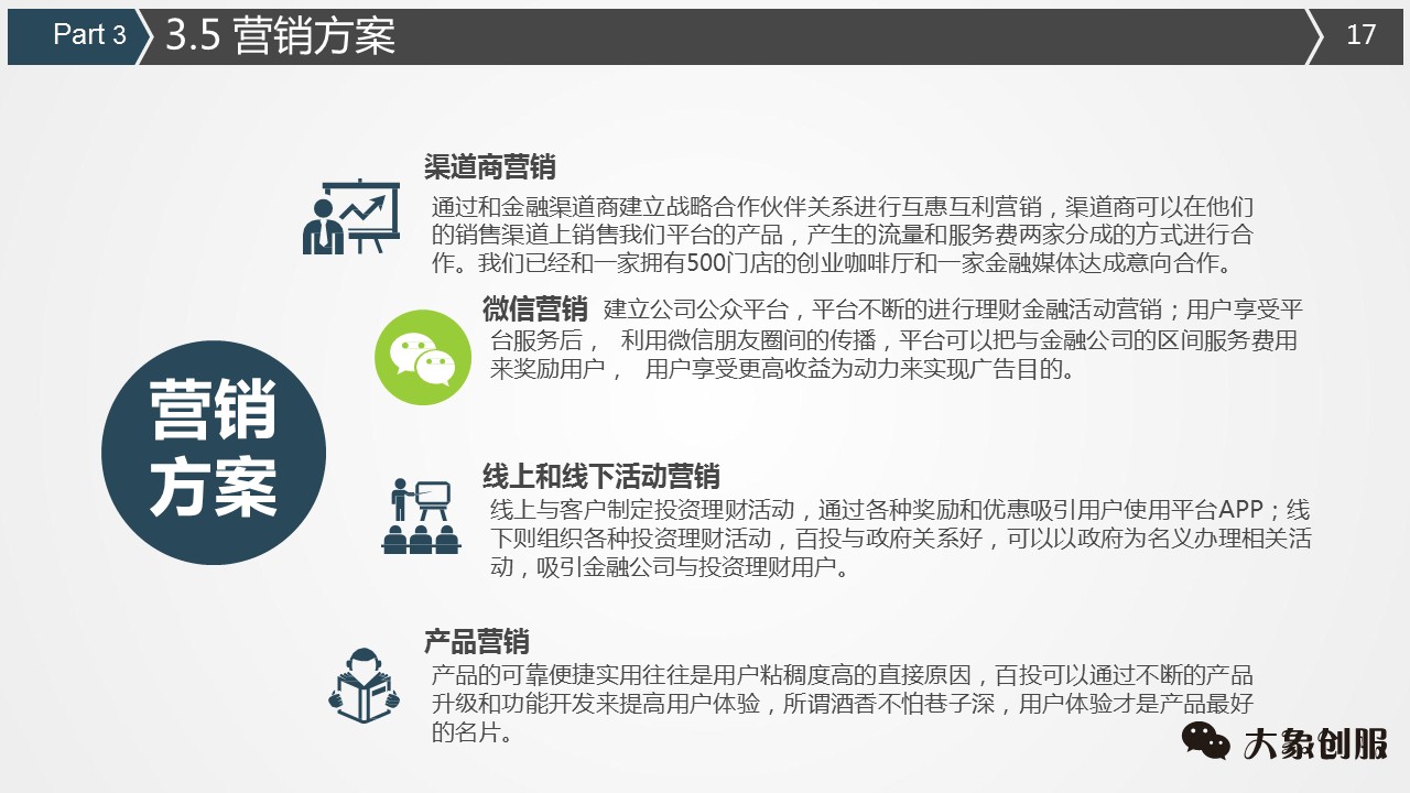 创业融资计划书商业ppt模板通用,融资bp计划书ppt模板