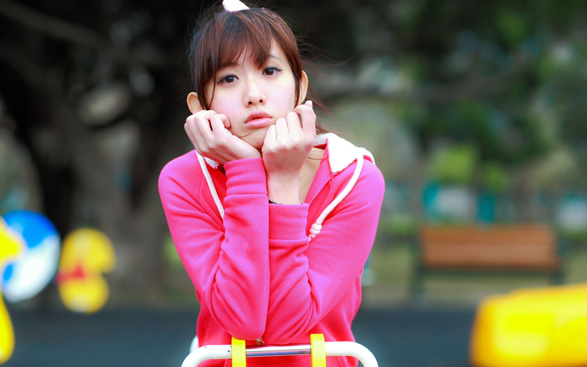 最美的护眼桌面壁纸,超清晰2340x1080曲面屏护眼壁纸