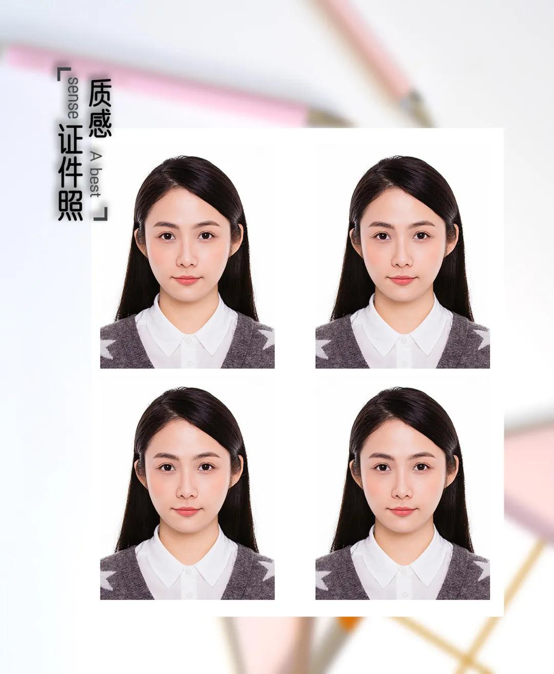 最美复古证件照,最美证件照光影过渡