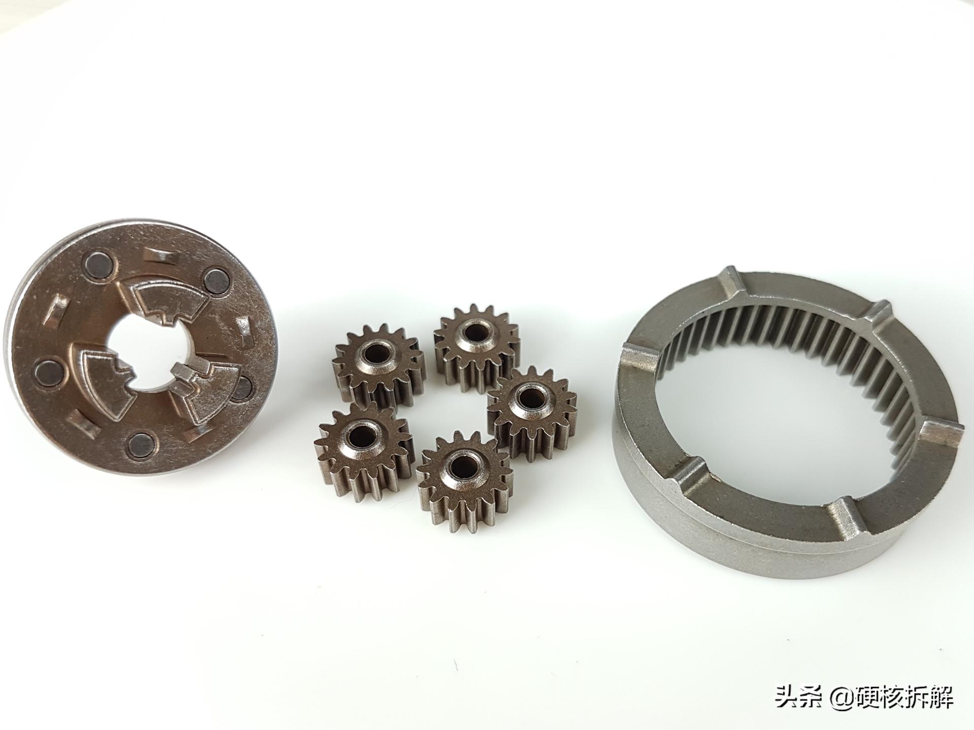 博世电钻齿轮的拆装,齿轮之美