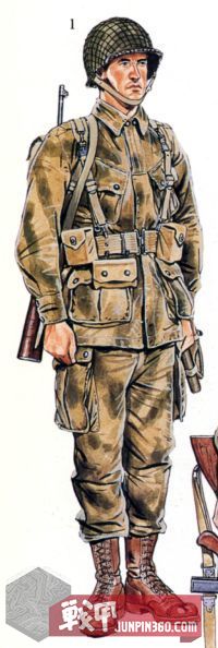 二战美军17空降师,二战美国空降师各师标志