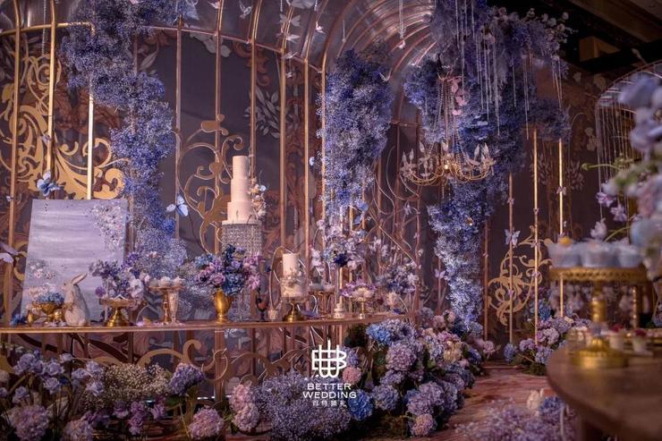 法式宫廷花园婚礼现场,法式风情庄园婚礼