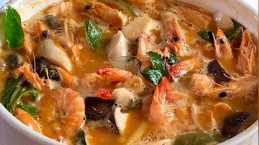 一碗冬阴功海鲜汤,厨师教你冬阴功汤最正宗做法