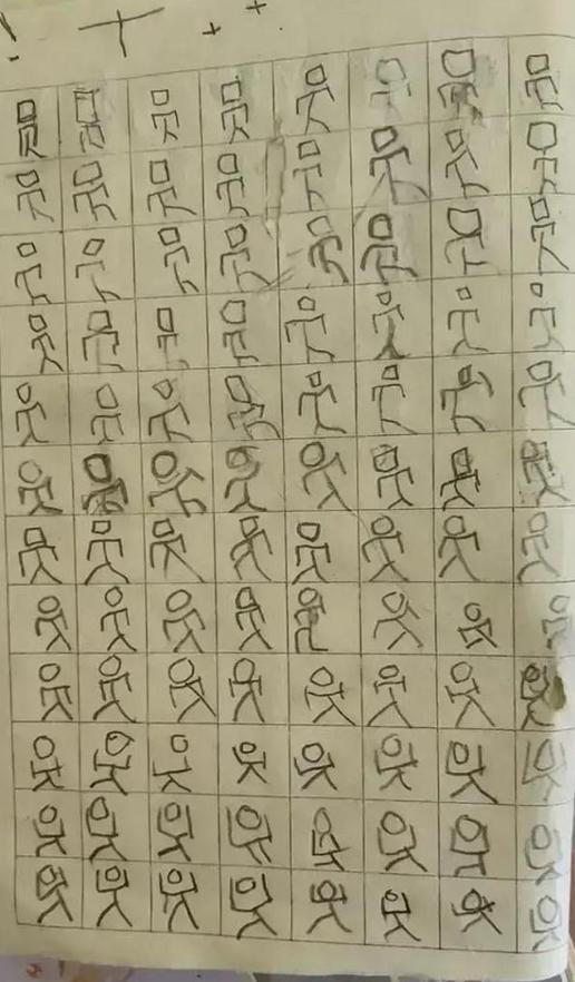 孩子被罚抄字意外走红,儿子被罚抄写名字200遍