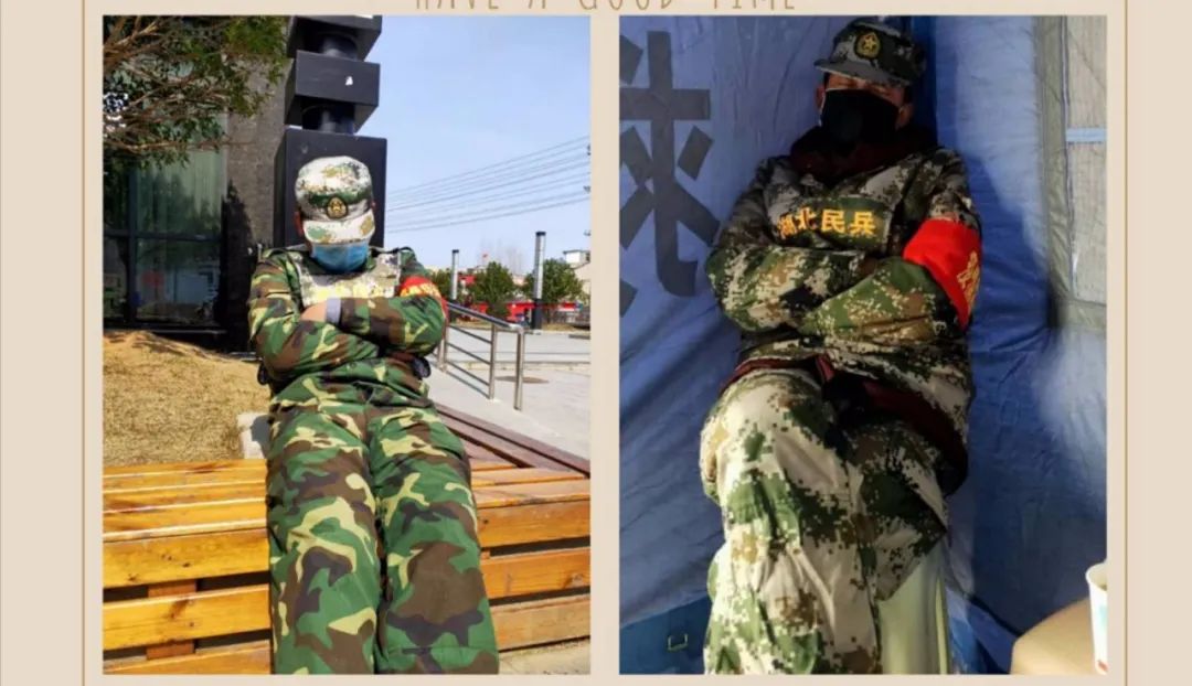 战疫英雄写真图片,湖北蕲春写真