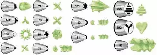 蛋糕裱花玫瑰花嘴使用方法,裱花师常用的裱花嘴