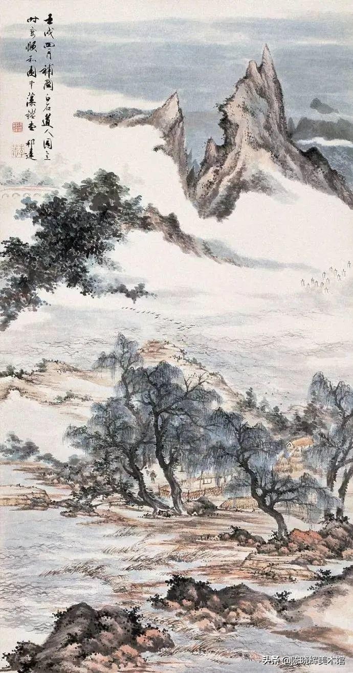 他拥有超群的鉴赏力，是鉴定三大家之一，仿作甚至能以假乱真