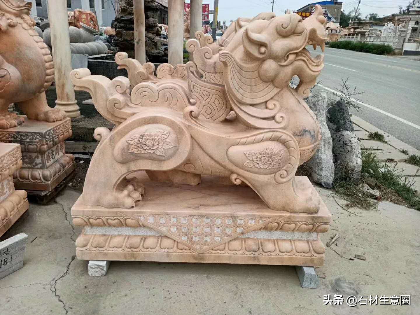 镇江丹徒区石雕貔貅,石雕貔貅多少钱一对