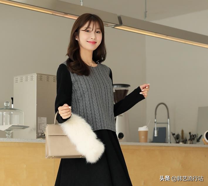 韩系基础款多色毛衣,今年最火的毛衣圆领韩版毛衣