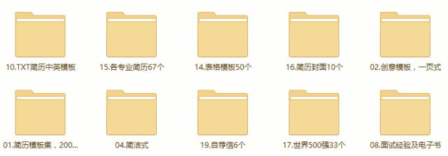如何制作一份简历模板,史上最全的简历模板求职必备