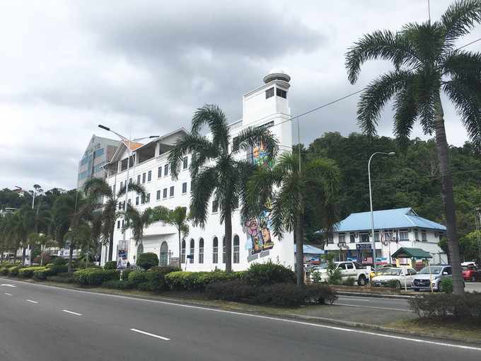 沙巴首府亚庇,马来西亚的沙巴州