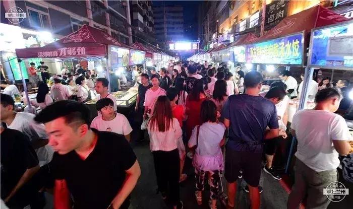 甘肃兰州正宁路夜市,甘肃兰州夜市