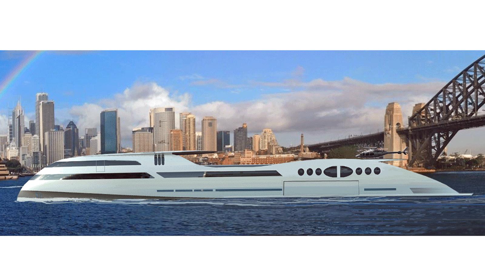 宏伟设计:世界上最极端的超级游艇概念