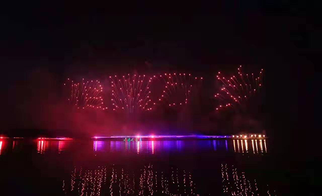 腾飞70年！AEE为深圳国庆焰火晚会保驾护航