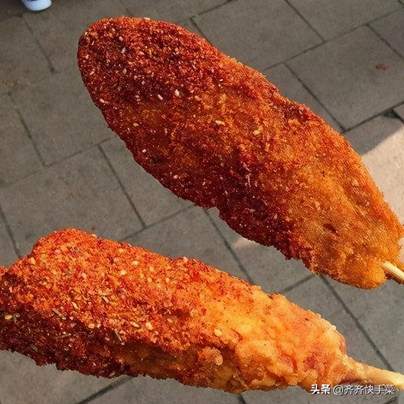 鸡柳棒摆摊,正宗路边摊鸡柳棒的做法