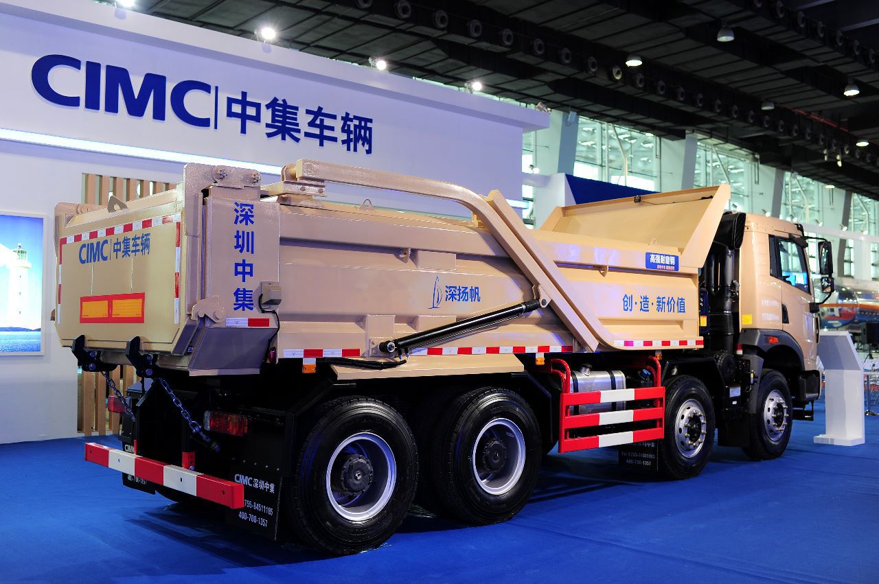 武汉车展中集车辆,中集广州车展