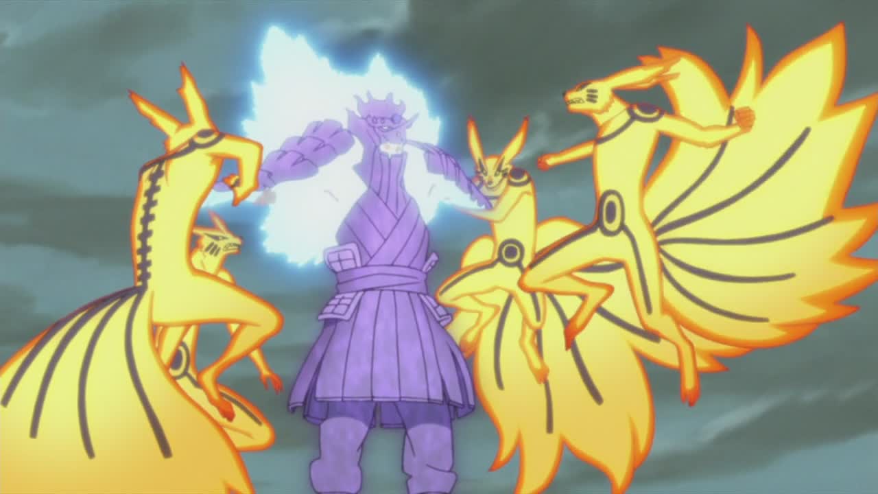 鸣人佐助是如何击败十尾的,佐助牺牲鸣人爆发尾兽之力在哪集