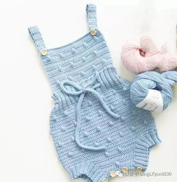 针织背带裤视频教程,背带裤女童1-3岁针织教程