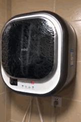 小方形卫生间放壁挂洗衣机,小户型卫生间放洗衣机怎么布局