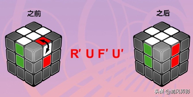 魔方六面还原口诀教程一学就会,新手入门魔方六个面全部还原