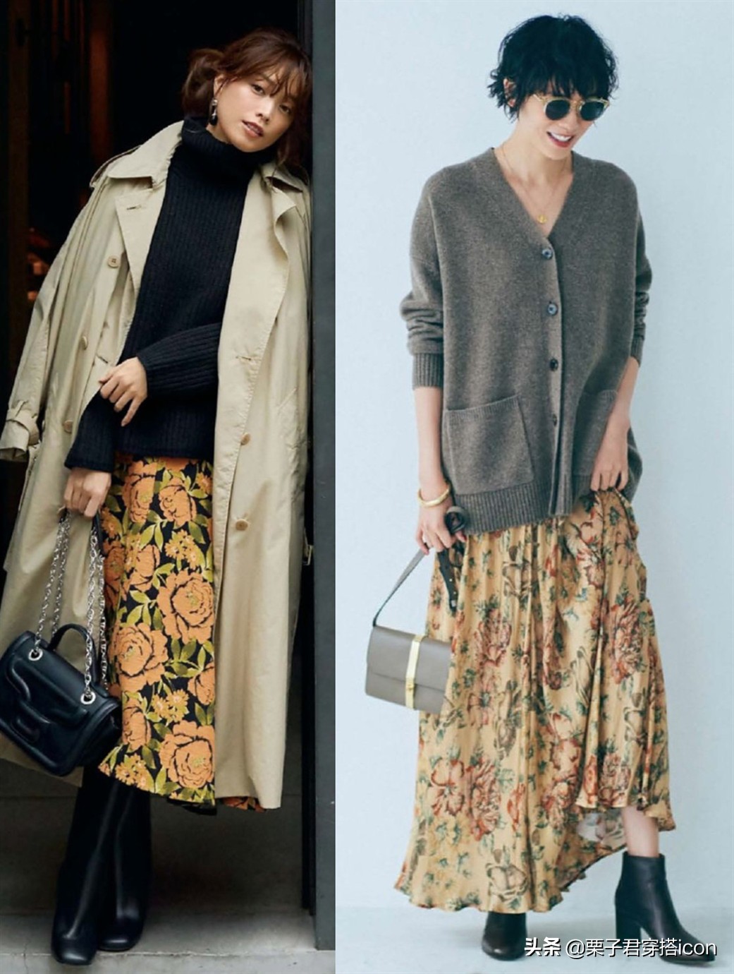 2020春夏流行色这样搭配好看极了,7组春季黑白灰基础色系搭配