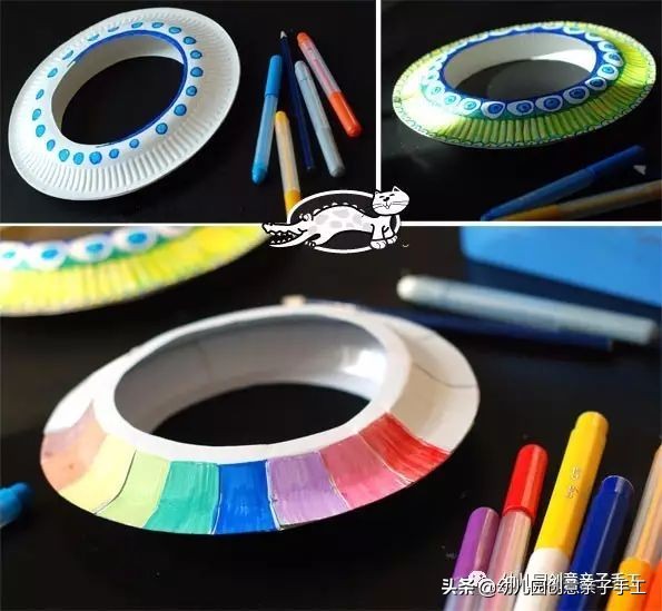 二十四节气纸盘手工制作春分,一次性纸盘手工制作大全视频