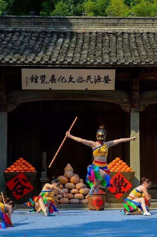 篁岭第八届晒秋节,篁岭丰收节