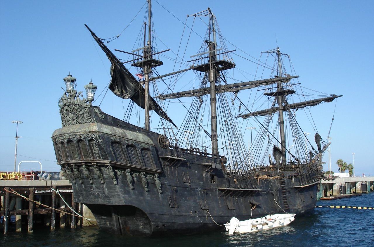 乐高海盗船安妮女王复仇号拼装,乐高海盗船加勒比黑珍珠号拼装