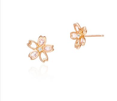 日本小众首饰樱花款,新年必入的首饰种草