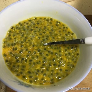 不带小青桔的百香果柠檬茶,制作百香果柠檬茶教程