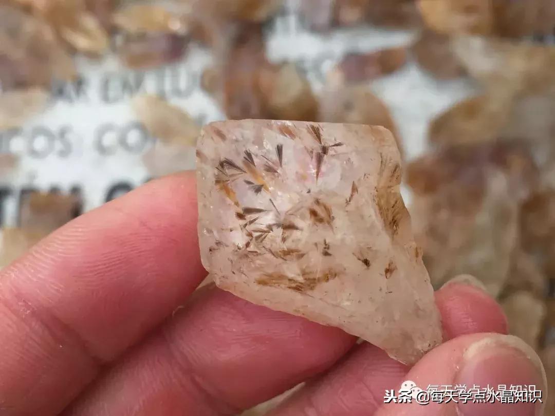 天蒙蒙亮赶个早市看一看天然水晶毛料市场