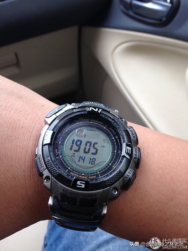 卡西欧复古小银表佩戴方法,卡西欧登山表上手效果