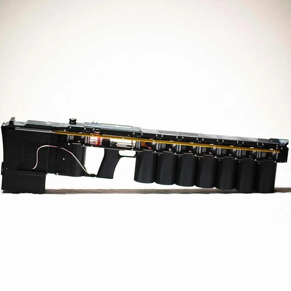 看世界第一只手持电磁枪