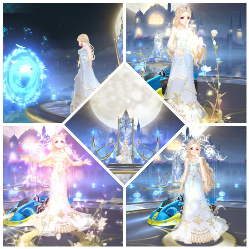 QQ飞车手游:第十三期魔法动作套装-圣冕