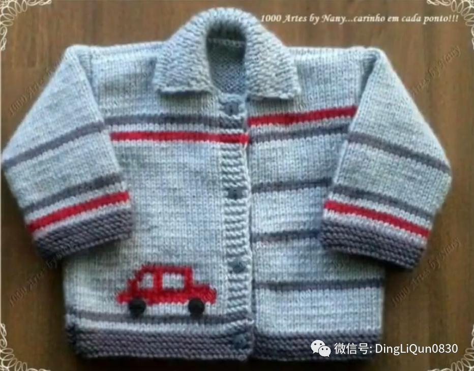 儿童针织毛衣教程,小孩棒针毛衣款式大全图片