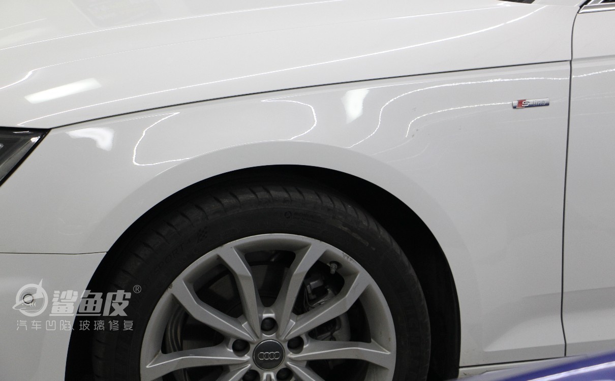 汽车叶子板凹陷修复的两种办法,奥迪a4叶子板凹陷修复要多久
