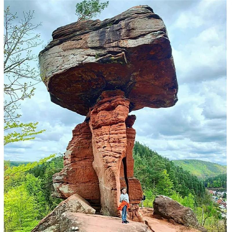 奇石怪桩,奇石怪岩