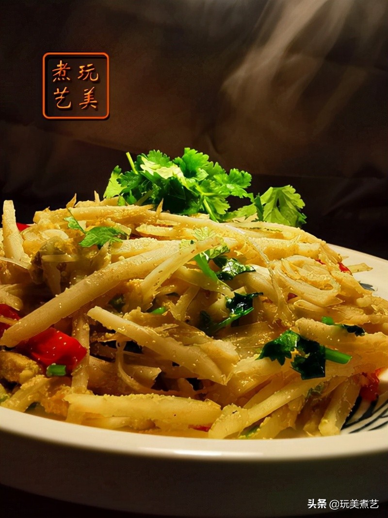 鱼籽嘎嘣脆,麻辣鱼籽藕片