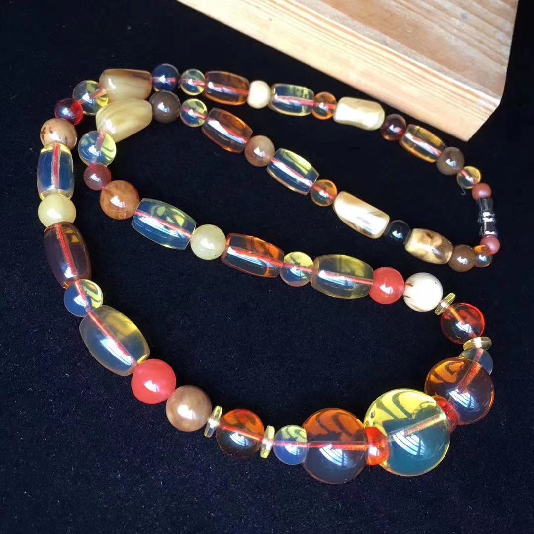 佩戴琥珀蜜蜡对身体有什么好处,成人佩戴琥珀蜜蜡