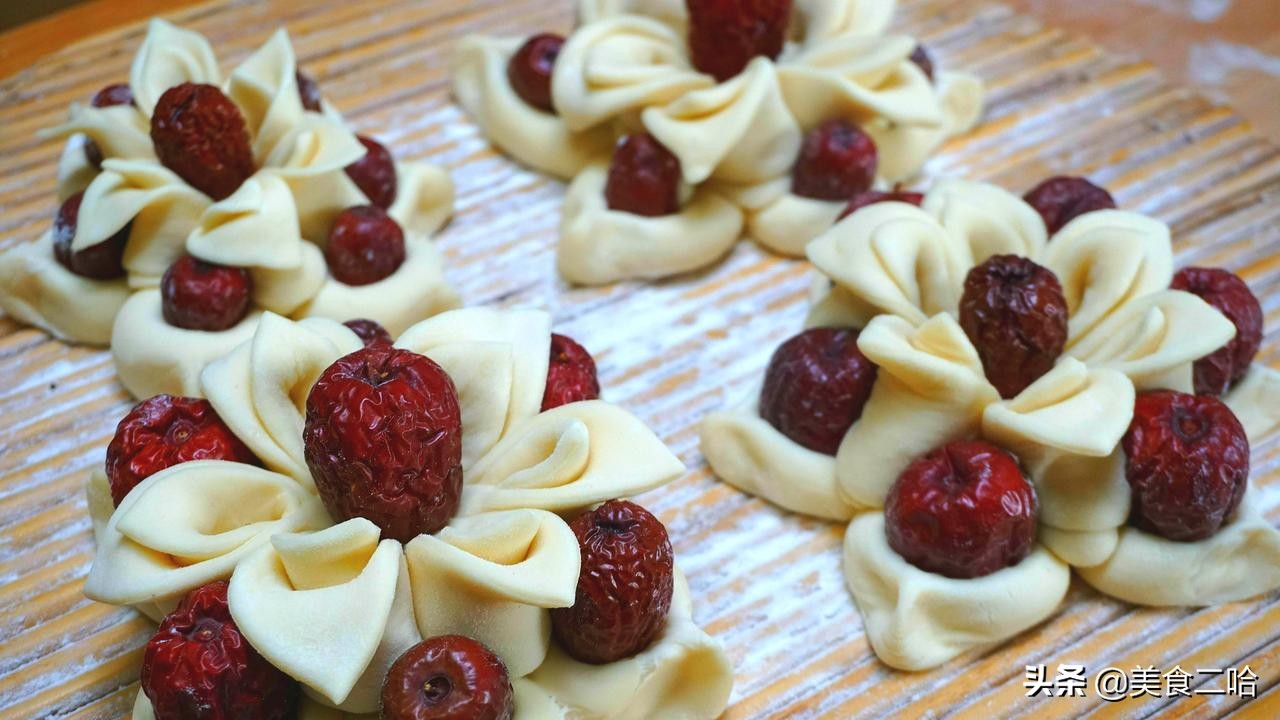 过年蒸馒头枣花馍说说,过年蒸馍和面又加泡打泡粉吗