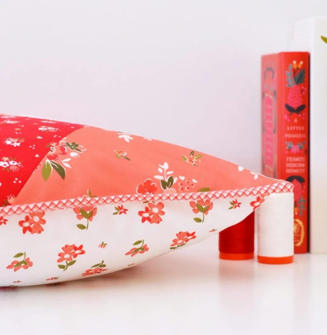 手工拼布抱枕五角星,手工拼布抱枕教程