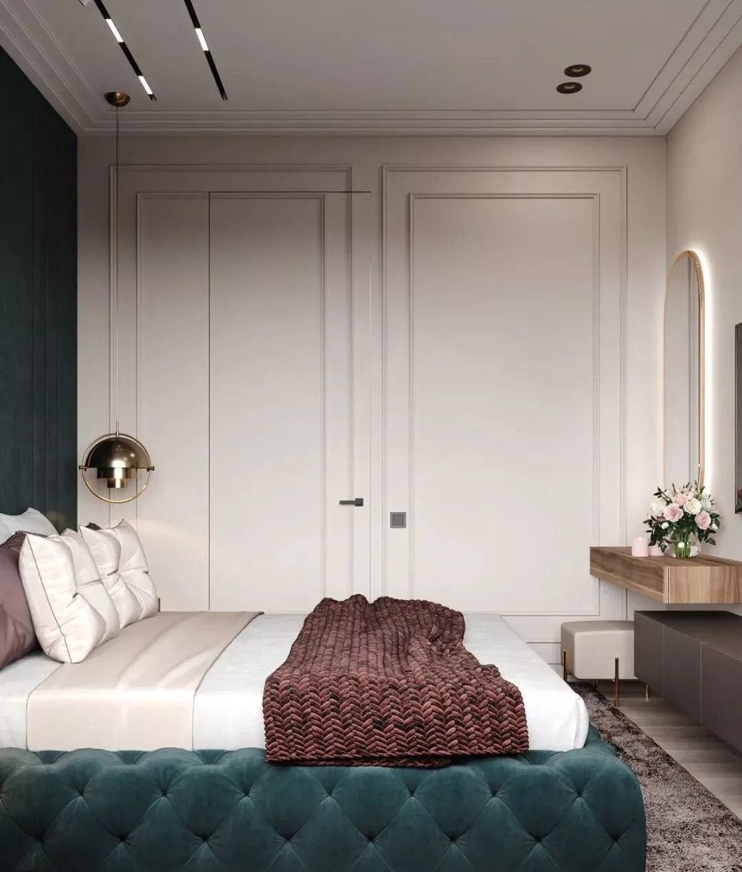 餐厅轻奢风格设计,意式轻奢风餐厅效果图