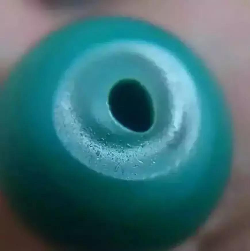 藏传文玩老塑料珠子,文玩老珠